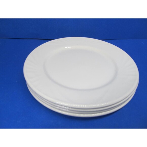 Dudson Olympus Bread Appetizer Plates White 6 3/8" Set of 4 - Picture 11 of 12